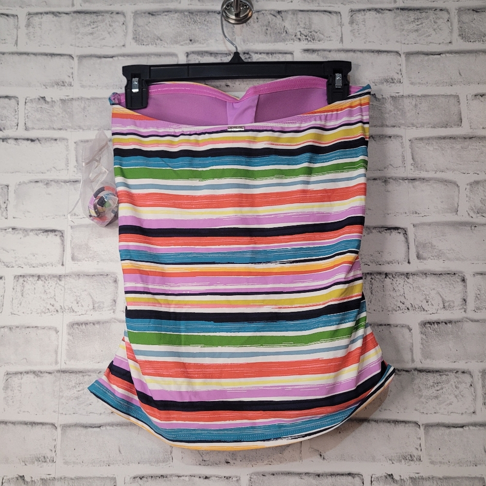 NWOT Anne Cole Painted Sky Tankini size M - Picture 2 of 4